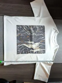 Casper Johnキャスパージョン マーブル柄 Tシャツ オーバーサイズ L