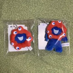 大阪関西万博 EXPO2025 ミャクミャク ぷちマスコットキーチェーン 2点