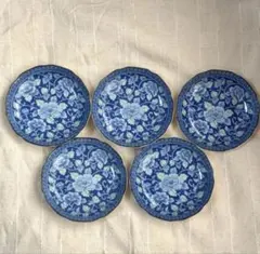 藤峰 陶器 丸皿 5客セット 食器 皿
