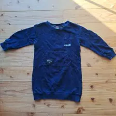 BABYDOL ミニー刺繍 長袖ワンピース ネイビー