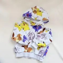 90 ポケモン フード付きパーカー H＆M