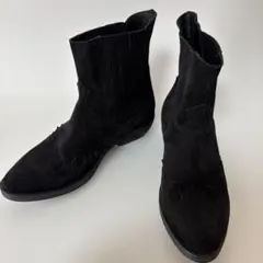 CORSO ROMA 9 スエード サイドゴアブーツ 37