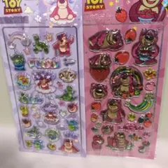 LOTSO トイ・ストーリー 　ボンボンドロップシール　2枚セット