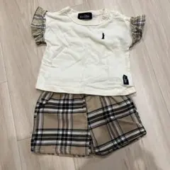 セットアップ風チェック80EAST BOY