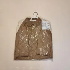 【新品未使用】ユニクロ　キルティングジャケット 100cm