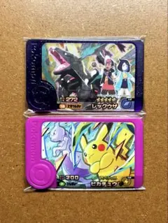 ポケモンフレンダ3弾　ピカチュウ　六英雄黒いレックウザ　スーパートレジャー限定