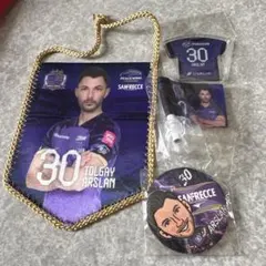 サンフレッチェ広島　ミニペナント　アクリルステッカー　30アルスラン選手