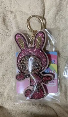 ナルミヤキャラクターズ　ラインストーンデコキーホルダー　ベリエちゃん