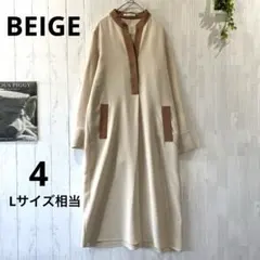新品タグ付♪ベイジ BEIGE, ロングシャツワンピース 日本製 2026年最新】BEIGE, レディース 長袖・七分袖 シャツワンピースの人気