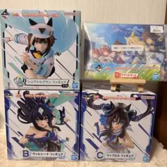 【ウマ娘】フィギュア3点&アクリルボード