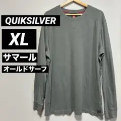 【オールドサーフ】QUIKSILVER 希少XL ワッフル地 ゆるだぼ　A-43のサムネイル
