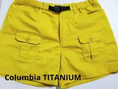 美品 Columbia TITANIUMショートパンツ L 登山 キャンプ撥水