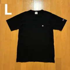 Champion ブラック Tシャツ L チャンピョン　美品