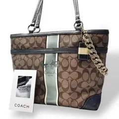 coach 3050 トートバッグ 12358 肩掛け A4 シグネチャー