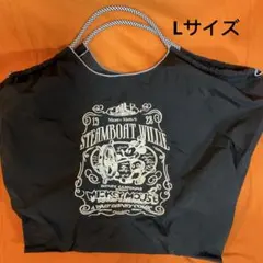 ディズニー　刺繍エコバッグ ミッキーマウス　Lサイズ 新品未使用