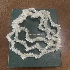 FUMIE TANAKA Clear yarnネックレス