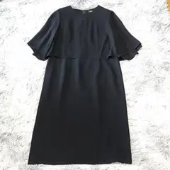 極美品 トゥービーシック ティアードワンピース 大きいサイズ 44 半袖