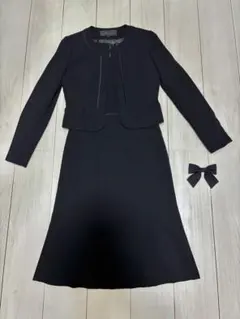 フォーマル　喪服　ジャケットとワンピースセット　7号