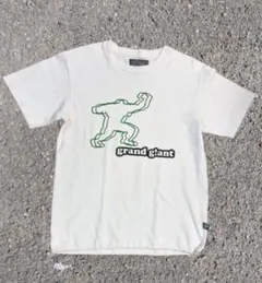GRAND GIANT Tシャツ ホワイト Lサイズ　ストリート　グラフィック