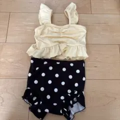 ブリーズ　水玉　セパレート水着　100㎝