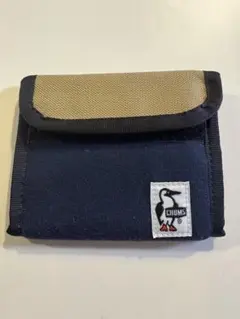 CHUMS 三つ折り財布 ネイビー/ベージュ