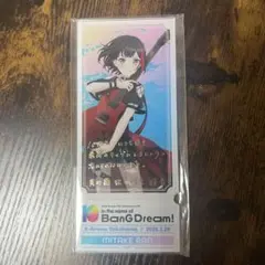 バンドリ　10周年　記念アクリルチケット　アクリルスタンド　美竹蘭