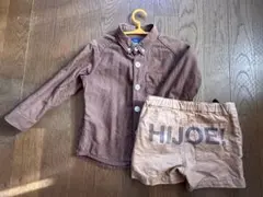 ブラウスとショートパンツ2点セット