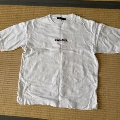 KANGOL ホワイト Tシャツ 刺繍ロゴのサムネイル