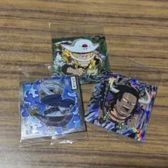 ワンピース　ウエハース　シール　12 カイドウ　エドワードニューゲート　リューマ