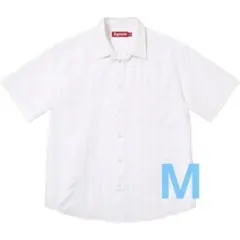 supreme Pintuck S/S Shirt White M size - メルカリ