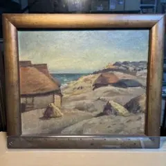 油彩画 風景画 J.H. Bruno サイン入り F10 - メルカリ