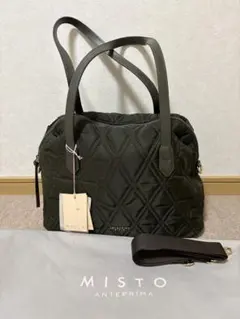 MISTO ANTEPRIMA ダークグリーン トートバッグ