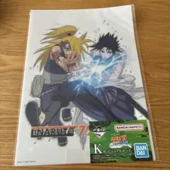 NARUTO 一番くじ K賞 クリアファイル デイダラ サスケのサムネイル