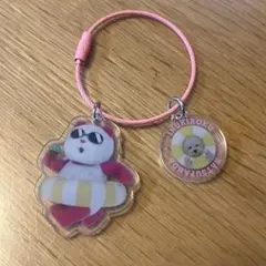 犬記録✖️夏パンダ アクリルキーホルダー