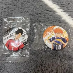 黒尾 鉄朗 日向 翔陽 缶バッジセット