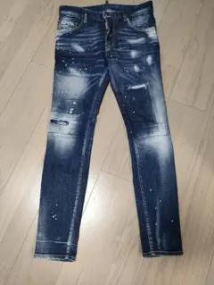 DSQUARED2未使用新品✨名作！ブリーチスタイル&洗練のビッグジップが