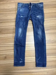 【年末値下】DSQUARED2 スキニーデニム 46サイズ ダメージ加工