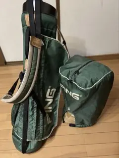 【美品・希少】PING ヴィンテージ キャディバッグ　レトロデザイン 美品・希少】PING ヴィンテージ キャディバッグ レトロデザイン