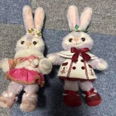 ウサギのぬいぐるみ 2体セット