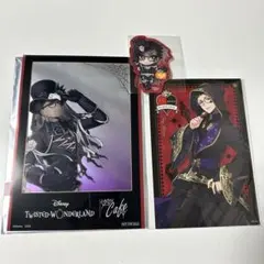 ツイステ トレイ 特典 ステッカー ツイステカフェ スケアリー