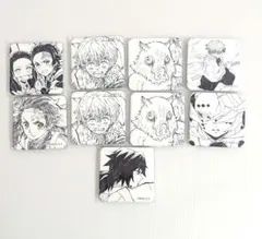 鬼滅の刃 ufotable ダイニング お楽しみくじ スクエア缶バッジ 義勇 他