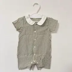ストライプロンパース サイズ70