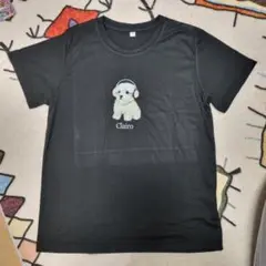 Clairo 犬 Tシャツ ブラック