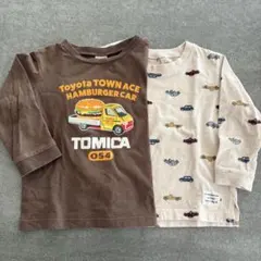 トミカ 長袖 100 男の子 まとめ売り プティマイン 保育園着