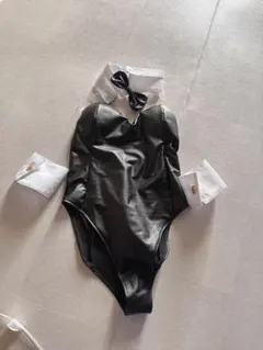h*1様 バニーガール コスプレ衣装 黒