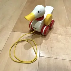 BRIO ブリオ　プルトイ　あひる　ダック　木製おもちゃ