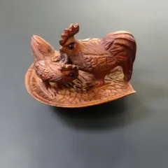 手彫り·柘植\