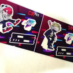 わいわい YY CR CrazyRaccoon 缶バッジ アクリルスタンド CR FES 2024 YY わいわい 缶バッジ crazy raccoon - メルカリ