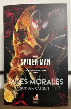 ホットトイズ マイルズ・モラレス スパイダーマン 売店の看板猫スーツのサムネイル