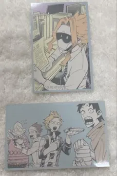 ヒロアカ 原画展 メモリアルコレクション 箔押し カード